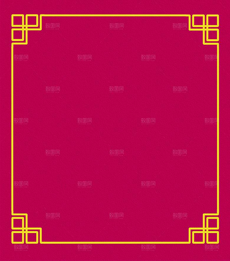 传统红色背景素材PSD