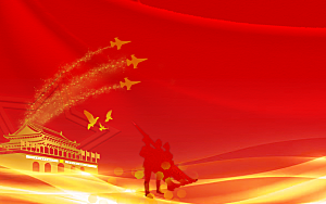 传统红色背景素材PSD