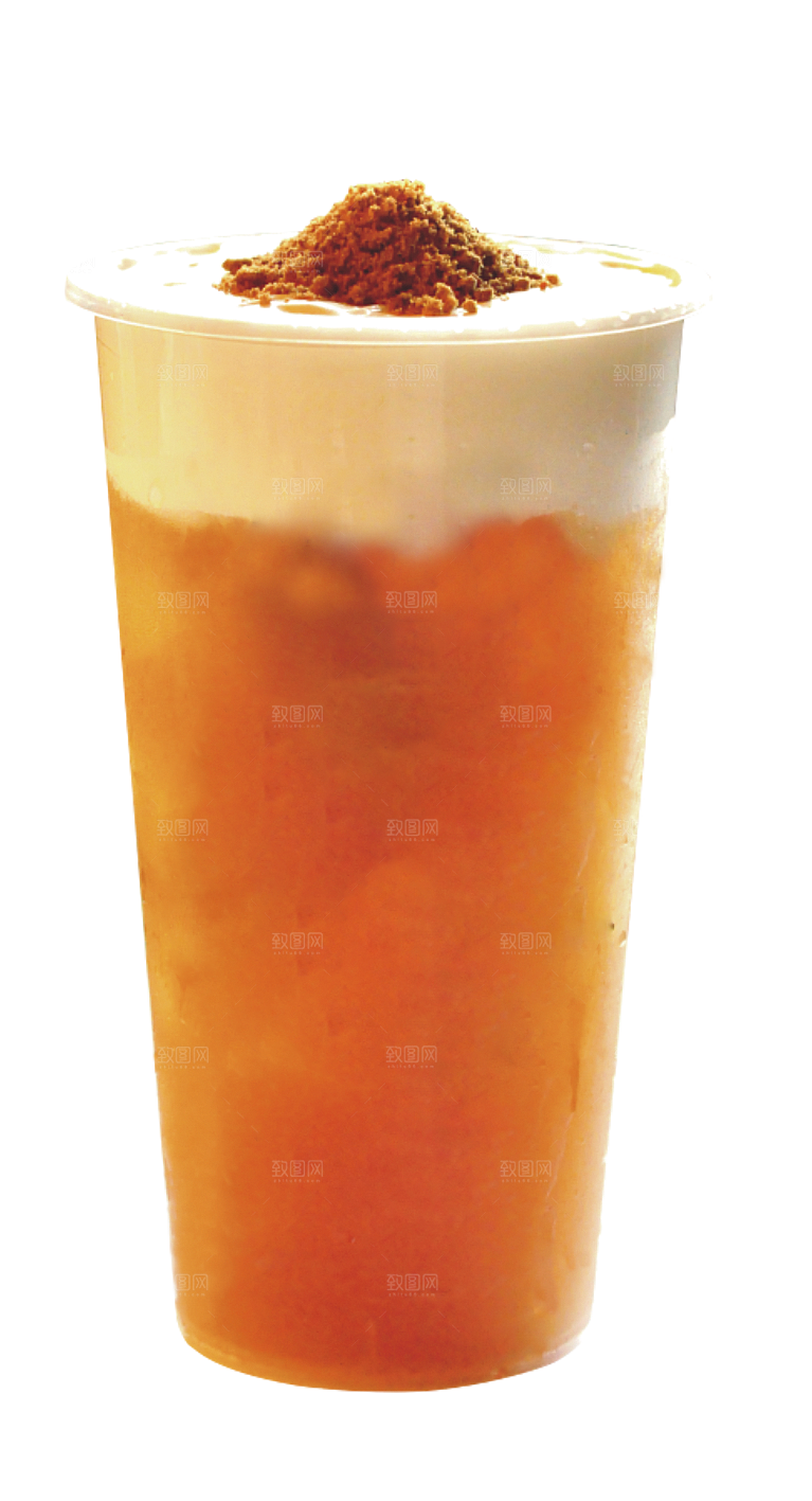 果汁奶茶冷饮水果免扣元素