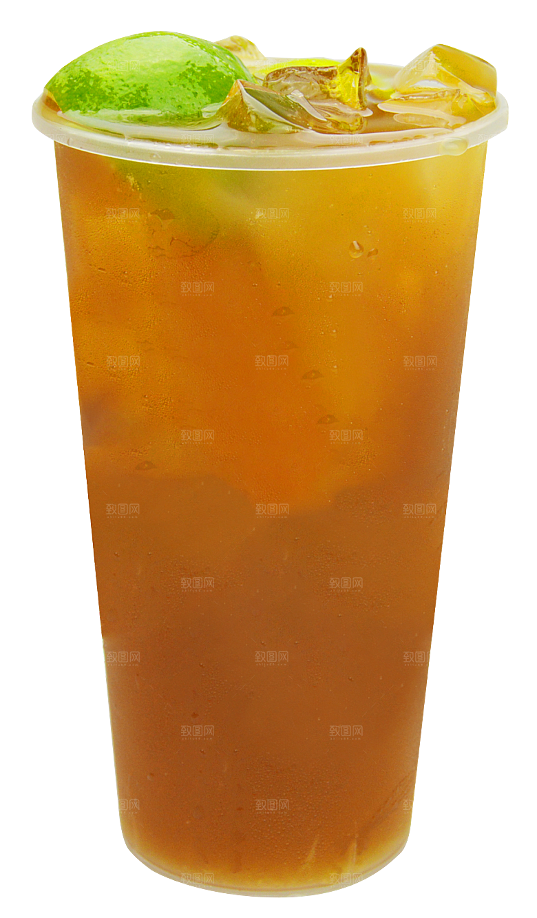 果汁奶茶冷饮水果PNG素材