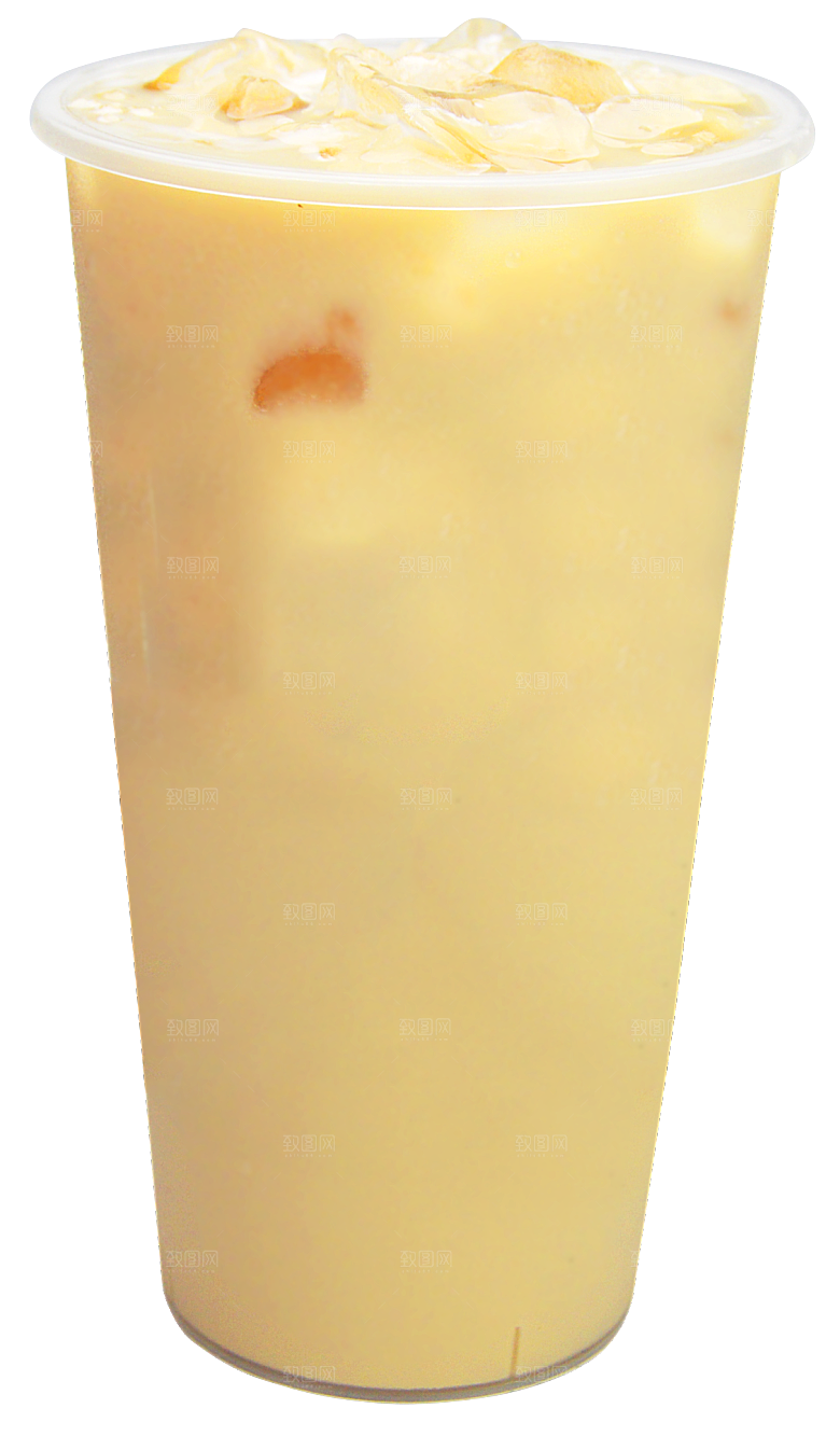 果汁奶茶冷饮水果免扣元素