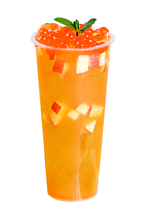 果汁奶茶冷饮水果免扣元素