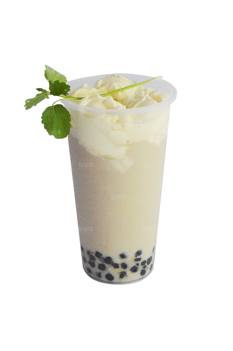 果汁奶茶冷饮水果免扣元素