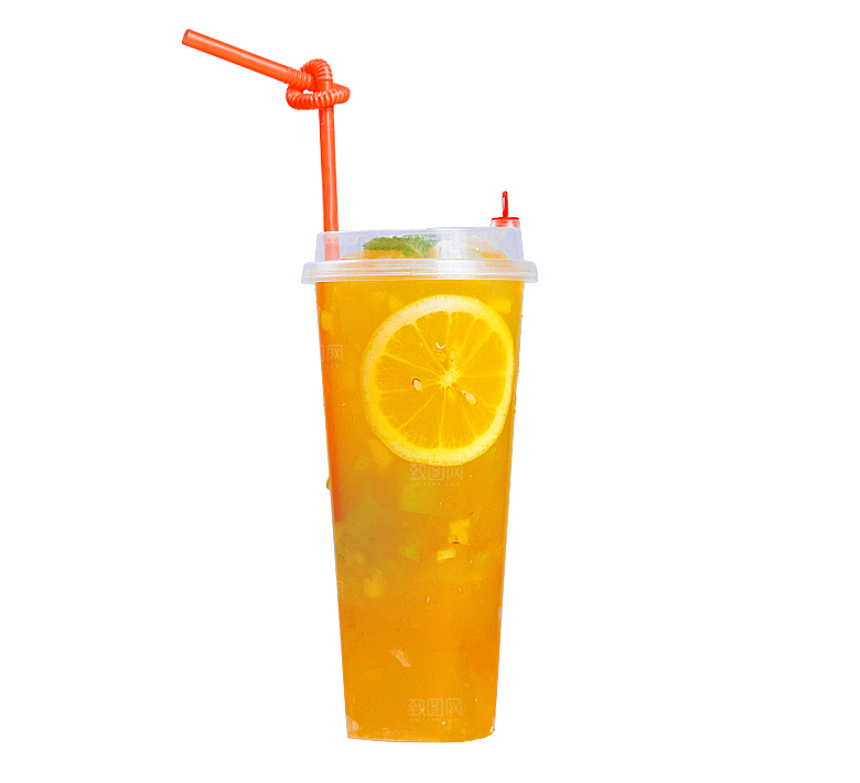 果汁奶茶冷饮水果PNG素材