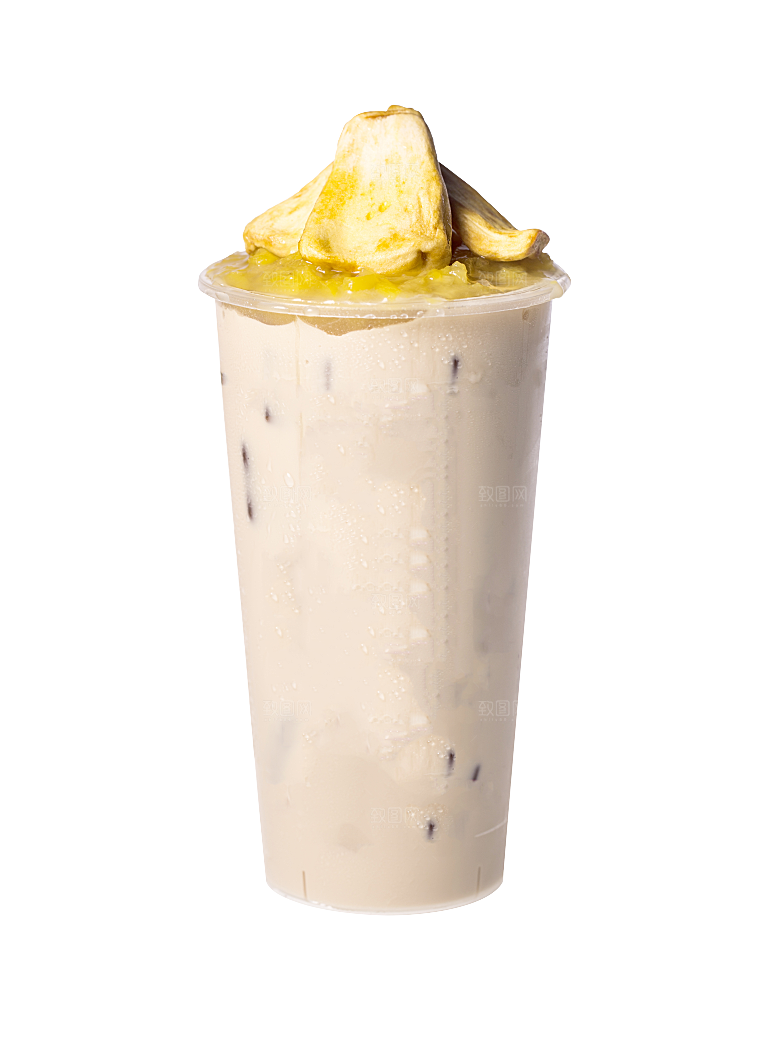 果汁奶茶冷饮水果免扣元素