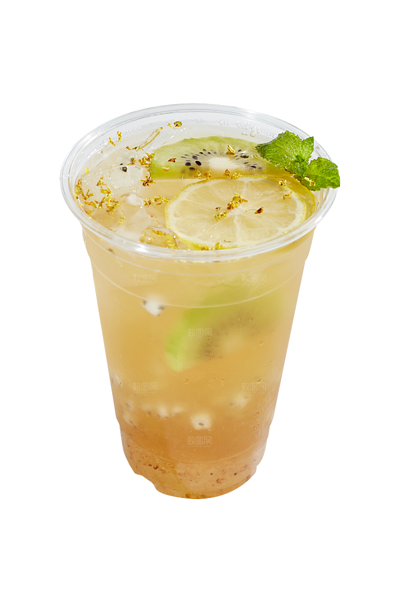 果汁奶茶冷饮水果PNG素材