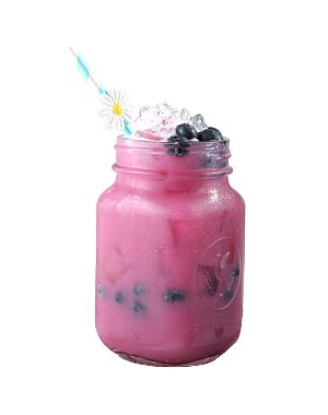 果汁奶茶冷饮水果免扣元素