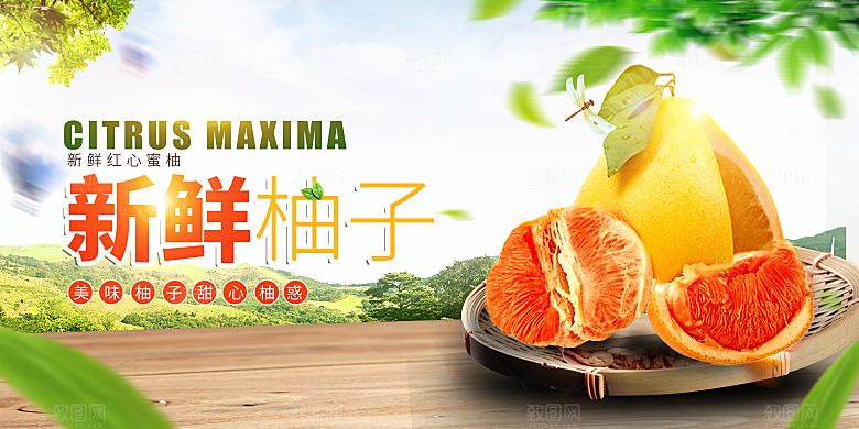 淘宝电商素菜瓜果水果活动海报