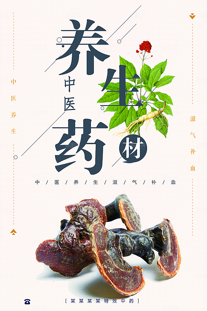 中医养生药材灵芝