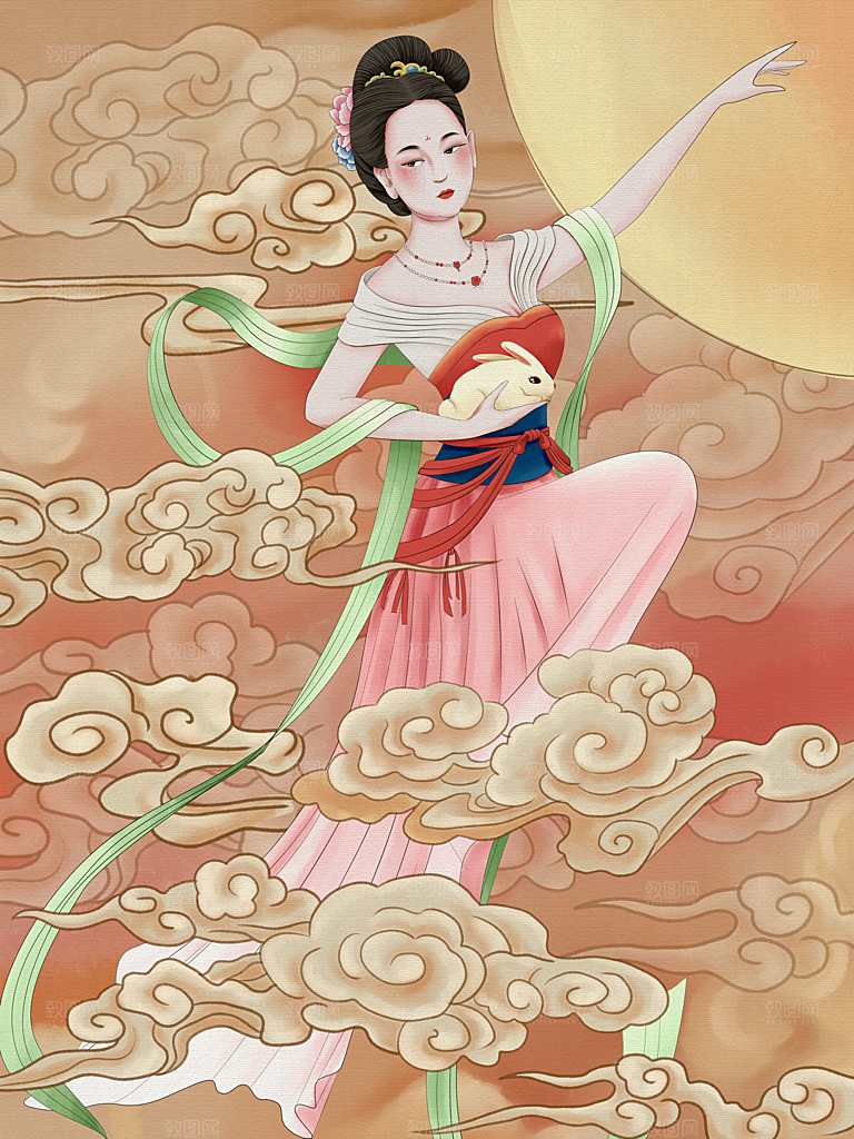 国潮中国风中秋节海报
