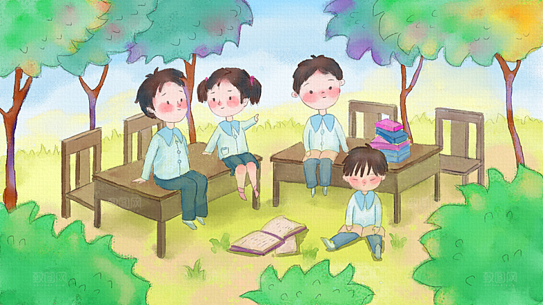 校园教育培训开学季通知宣传开学海报