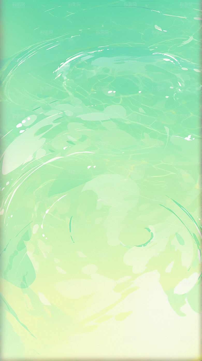 湖面波纹效果背景