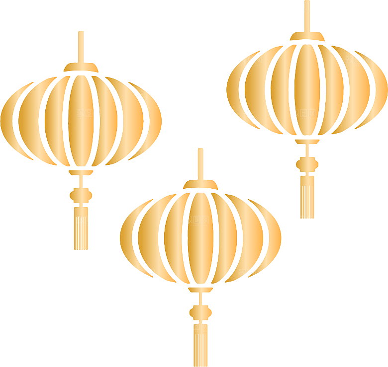 中秋节传统节日PNG装饰元素