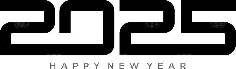 2025蛇年新年数字创意元素