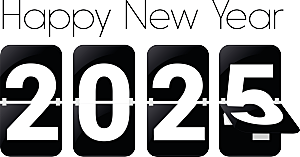 2025蛇年免扣艺术字PNG素材