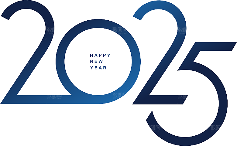 2025蛇年新年数字创意元素