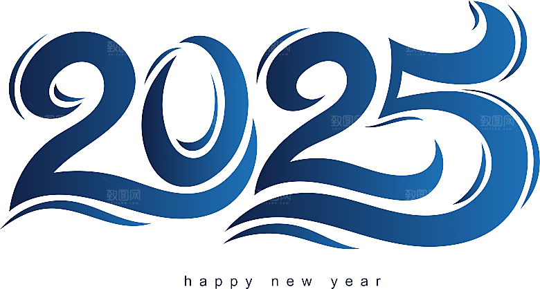 2025蛇年新年数字创意元素