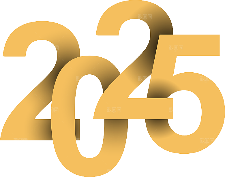 2025蛇年新年数字创意元素