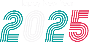 2025蛇年免扣艺术字PNG素材