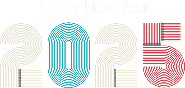 2025蛇年免扣艺术字PNG素材