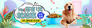 宠物用品电商海报淘宝网店banner