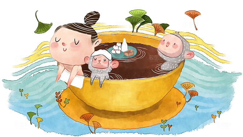 儿童节插画宣传海报设计
