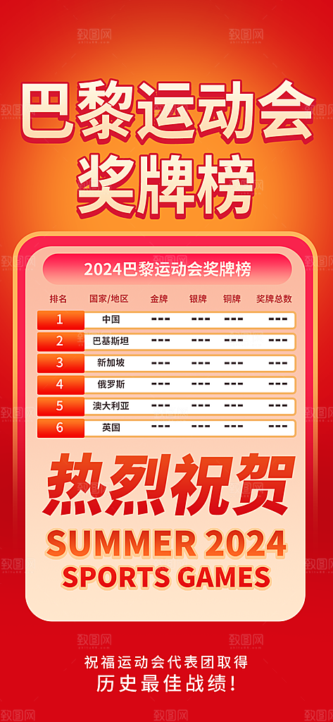 大气体育运动赛事宣传海报