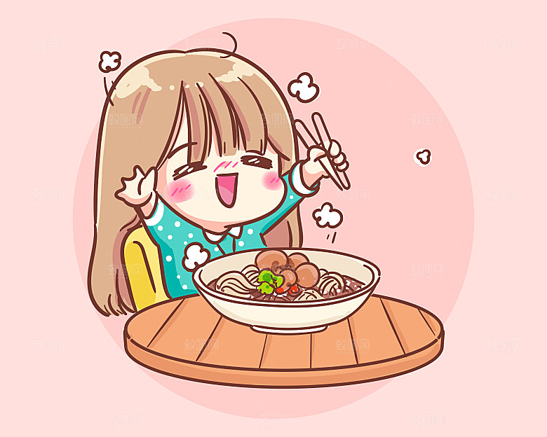 卡通小厨师形象儿童厨师形象