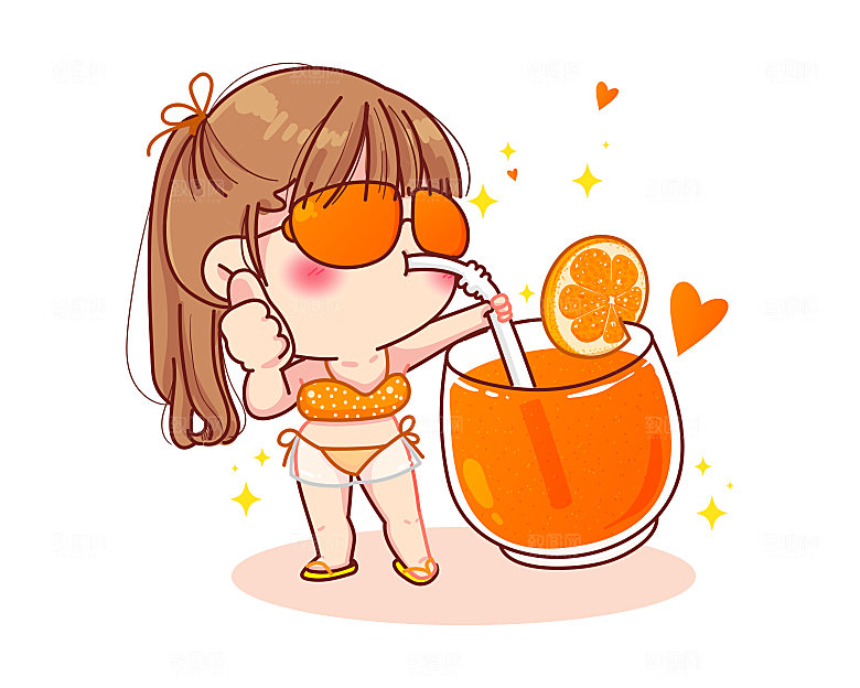 卡通小厨师形象儿童厨师形象