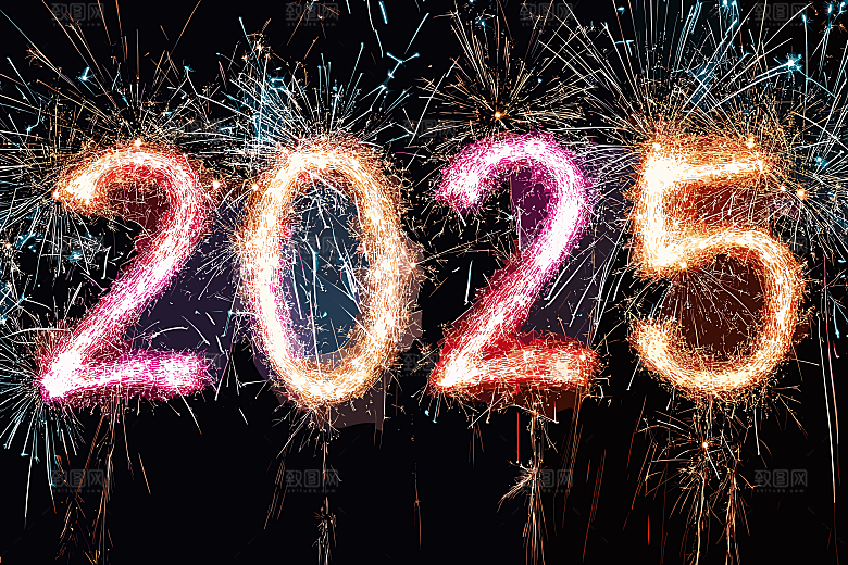 2025年烟花字体2025年标志