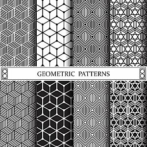 几何图案复古图案几何底纹复古底纹