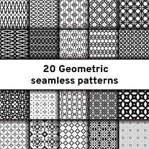 简约几何底纹几何图案