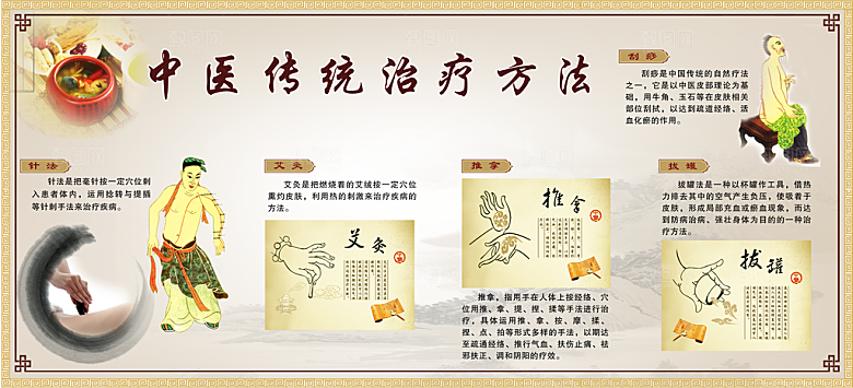 中药养生海报宣传设计