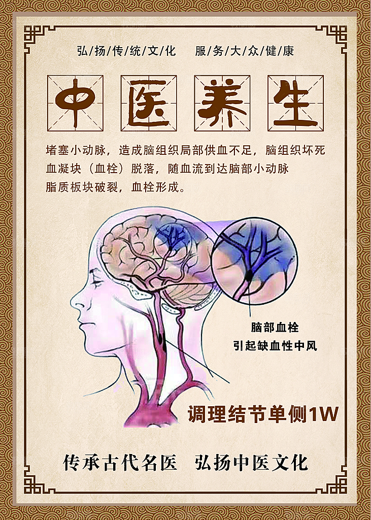 中医养生宣传海报设计