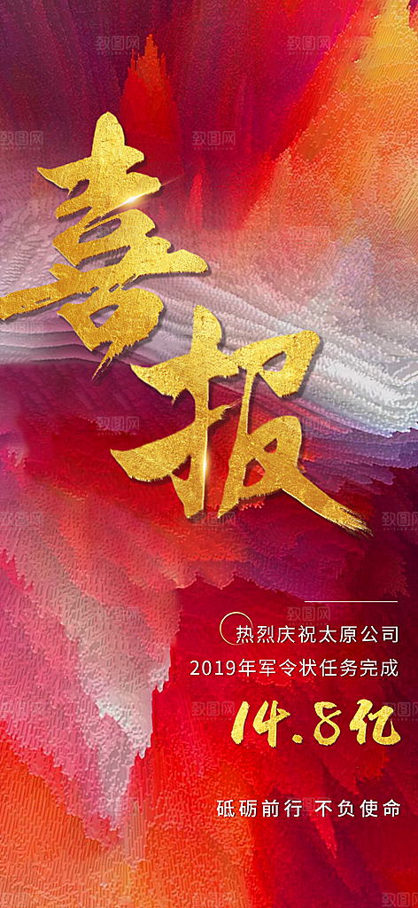 地产热销喜报海报