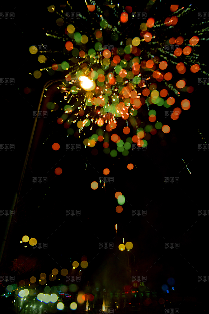 烟花火花焰火花火