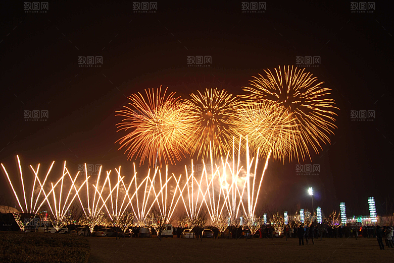 烟花焰火花火火花