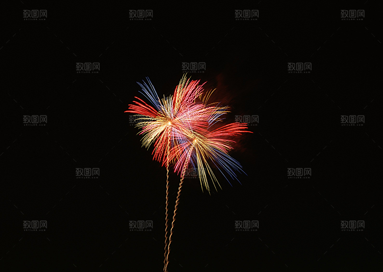 烟花火花焰火花火