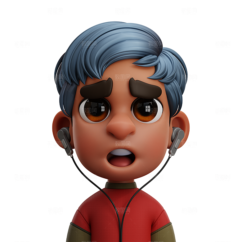 blender潮流人物头像