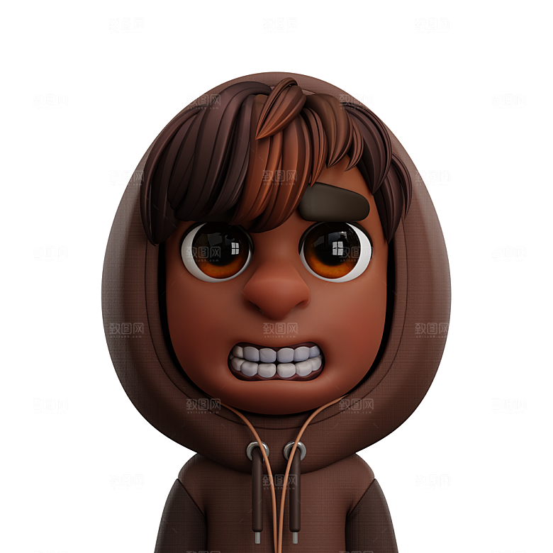 blender潮流人物头像