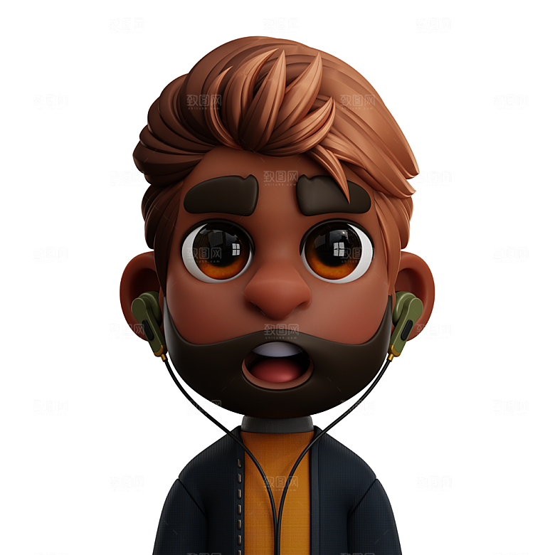 blender潮流人物头像
