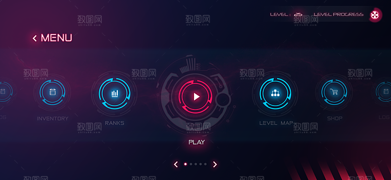 游戏UI界面HUD