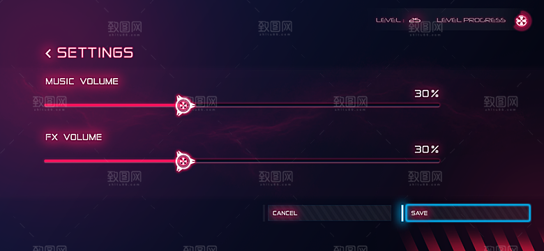 游戏UI界面HUD