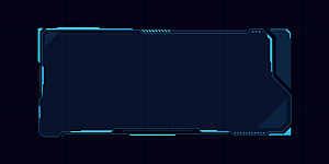 赛博朋克游戏边框