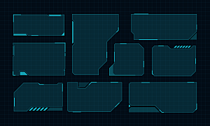 赛博朋克游戏边框