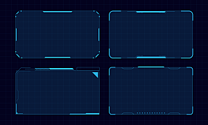 赛博朋克游戏边框