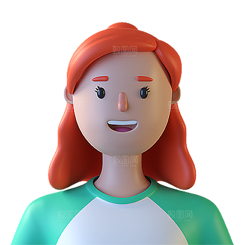 潮流3D卡通头像
