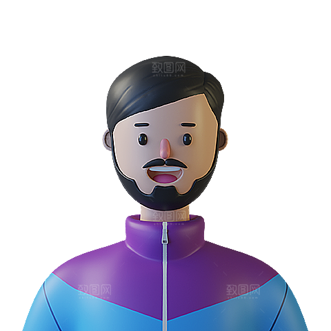 时尚3D卡通头像