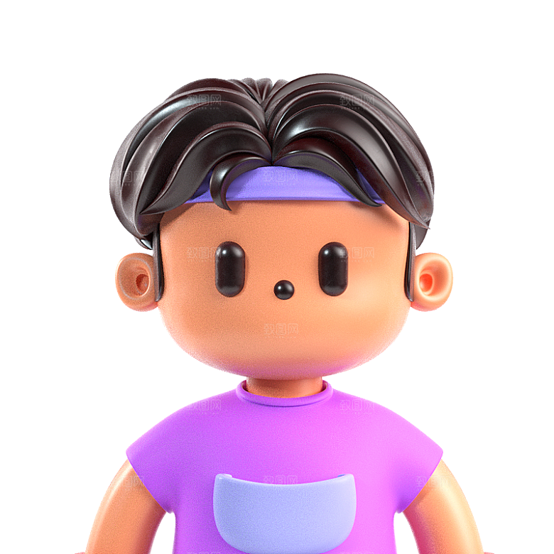 3D时尚卡通头像