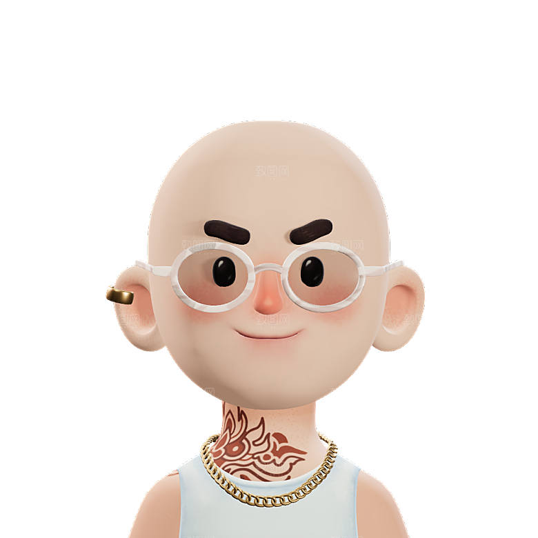 3D时尚卡通头像